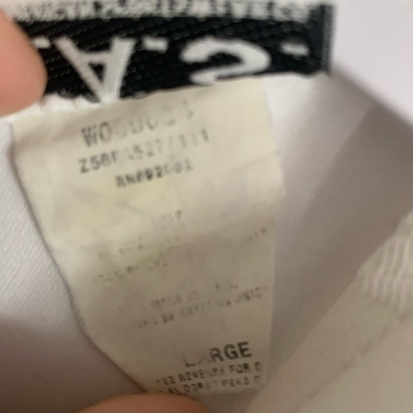 Vintage Gas Dress white tank top mini size large - Picture 4 of 5